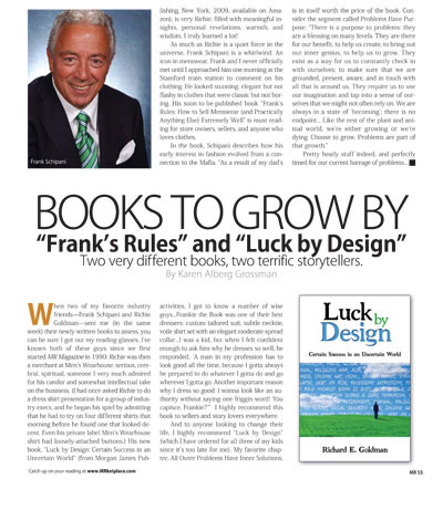 Frank Schipani- In the News